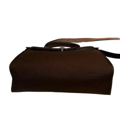 Hermès Herbag Zip 31 - Chocolate / Ebene Canvas & Leather (The "Casual Kelly")