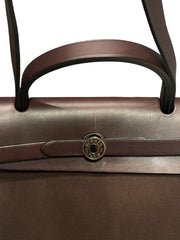 Hermès Herbag Zip 31 - Chocolate / Ebene Canvas & Leather (The "Casual Kelly")