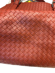 Bottega Veneta Large Intrecciato Nappa Tote - Lobster / Terracotta (Adjustable Straps)