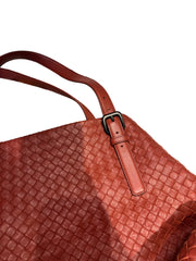 Bottega Veneta Large Intrecciato Nappa Tote - Lobster / Terracotta (Adjustable Straps)