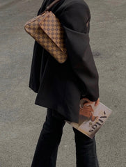 Louis Vuitton Mini Looping Bag - Rare Damier Ebene Canvas (28cm)