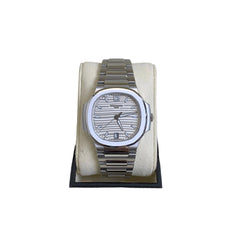 Patek Philippe Nautilus 7118/1A-010 | Silvery Opaline White Dial | 35.2mm Automatic | Full Set (Box & Papers)