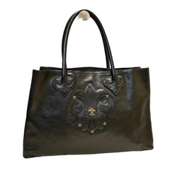 Collector-Scale Statement: Chrome Hearts Cemetery Cross Extra Large Tote Bag