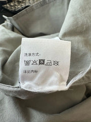 Hermès Grey Allover Print Long-Sleeve Shirt Size 41