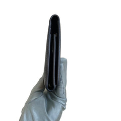 Hermès Bearn Long Wallet in Black Box Leather with Silver Hardware