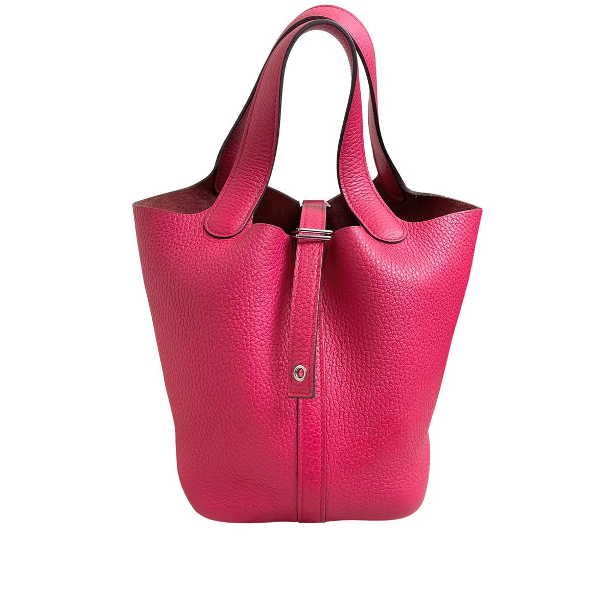 Playful Collector Colorway: Hermès Picotin Lock 18 in Mexico Pink with Silver Hardware