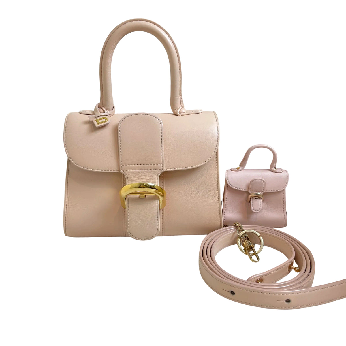 The Feminine Collector’s Favorite: Delvaux Brilliant Mini in Sakura Pink with Pochette