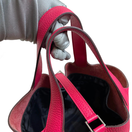 Playful Collector Colorway: Hermès Picotin Lock 18 in Mexico Pink with Silver Hardware