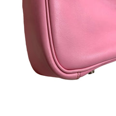 Hermès Lindy 30 Shoulder Bag - Rose Azalée Taurillon Clemence Palladium Hardware