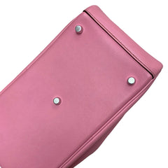 Hermès Lindy 30 Shoulder Bag - Rose Azalée Taurillon Clemence Palladium Hardware