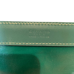 Goyard Bellechasse Biaude PM Tote - Green Goyardine (Structured Work Bag)