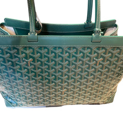 Goyard Bellechasse Biaude PM Tote - Green Goyardine (Structured Work Bag)