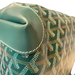 Goyard Bellechasse Biaude PM Tote - Green Goyardine (Structured Work Bag)