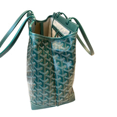 Goyard Bellechasse Biaude PM Tote - Green Goyardine (Structured Work Bag)