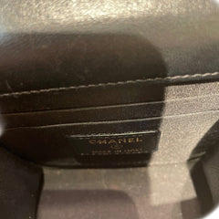 Chanel Mini Trendy CC Flap Bag - Black Lambskin with Gold-Tone Hardware