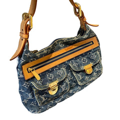 Louis Vuitton Monogram Denim Baggy PM - Iconic Vintage Blue Wash