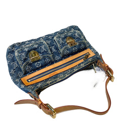 Louis Vuitton Monogram Denim Baggy PM - Iconic Vintage Blue Wash