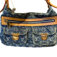 Louis Vuitton Monogram Denim Baggy PM - Iconic Vintage Blue Wash