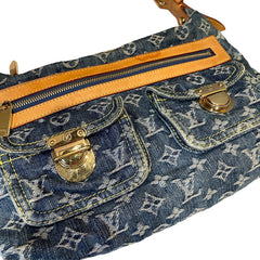 Louis Vuitton Monogram Denim Baggy PM - Iconic Vintage Blue Wash