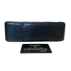 Vintage Chanel Mini Rectangular Flap Bag - Black Lambskin & 24K Gold Plated Hardware