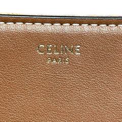 Celine Teen Soft 16 Bag in Smooth Calfskin - Tan/Caramel with Textile Strap