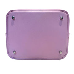 Hermès Picotin Lock 22 MM - Mauve Sylvestre (X9) with Rare Braided Tressage Handles