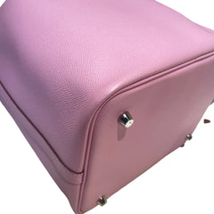 Hermès Picotin Lock 22 MM - Mauve Sylvestre (X9) with Rare Braided Tressage Handles