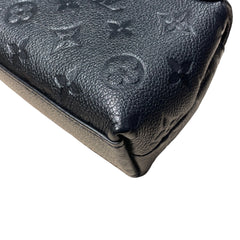 Louis Vuitton Madeleine Nano Handbag - Black Monogram Empreinte Leather with Gold Chain