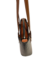 Goyard Artois PM Tote Bag - Black & Tan Goyardine Canvas