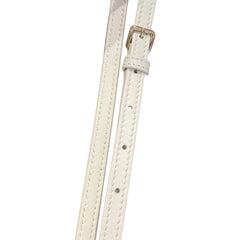 Miu Miu Matelassé Nappa Leather Top Handle Bag - White (Mini Bowling 20cm)