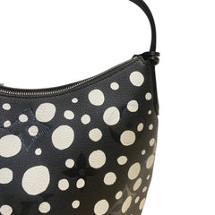 Louis Vuitton x Yayoi Kusama CarryAll PM - Black Empreinte "Infinity Dots" (25cm)