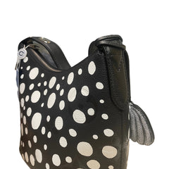 Louis Vuitton x Yayoi Kusama CarryAll PM - Black Empreinte "Infinity Dots" (25cm)