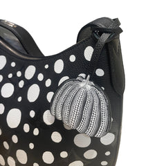Louis Vuitton x Yayoi Kusama CarryAll PM - Black Empreinte "Infinity Dots" (25cm)