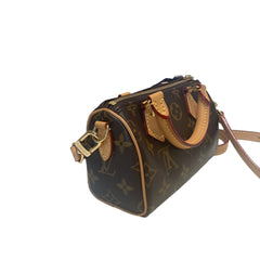 Louis Vuitton Nano Speedy - 2023 Christmas Limited Edition (Vivienne Ice Skating)