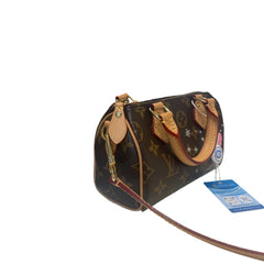 Louis Vuitton Nano Speedy - 2023 Christmas Limited Edition (Vivienne Ice Skating)