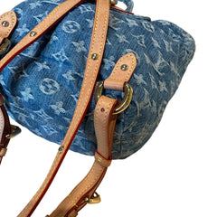 Louis Vuitton Monogram Denim Mini Backpack - Rare Blue Wash & Vachetta