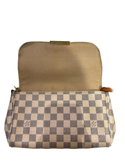 Louis Vuitton Favorite MM Damier Azur Canvas Crossbody Bag