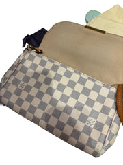 Louis Vuitton Favorite MM Damier Azur Canvas Crossbody Bag