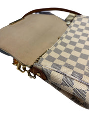 Louis Vuitton Favorite MM Damier Azur Canvas Crossbody Bag