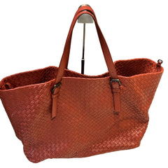 Bottega Veneta Intrecciato Nappa Tote | Lobster Pink | Large 40cm