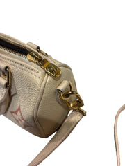 Louis Vuitton Nano Speedy | Monogram Empreinte Bicolor | Cream & Pink