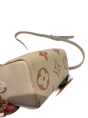 Louis Vuitton Nano Speedy | Monogram Empreinte Bicolor | Cream & Pink