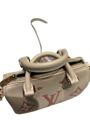 Louis Vuitton Nano Speedy | Monogram Empreinte Bicolor | Cream & Pink