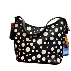 Louis Vuitton x Yayoi Kusama CarryAll PM - Black Empreinte "Infinity Dots" (25cm)