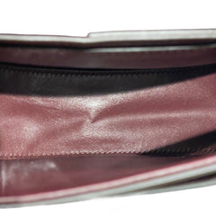 Salvatore Ferragamo Gancini Ring Crossbody Bag - Deep Red Smooth Leather