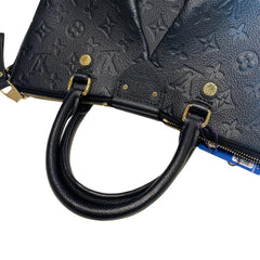 Louis Vuitton Marly BB Handbag - Black Monogram Empreinte Leather (26cm)