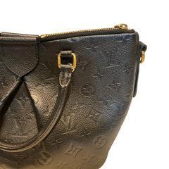 Louis Vuitton Marly BB Handbag - Black Monogram Empreinte Leather (26cm)