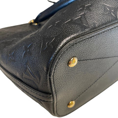 Louis Vuitton Marly BB Handbag - Black Monogram Empreinte Leather (26cm)