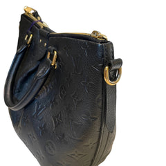 Louis Vuitton Marly BB Handbag - Black Monogram Empreinte Leather (26cm)