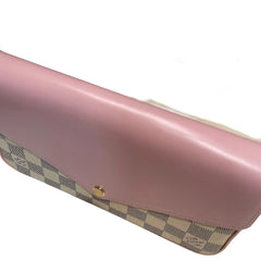 Louis Vuitton Félicie Pochette | Damier Azur & Rose Ballerine | 3-in-1 WOC